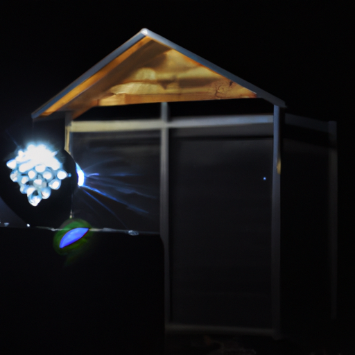 solar powered shed lights